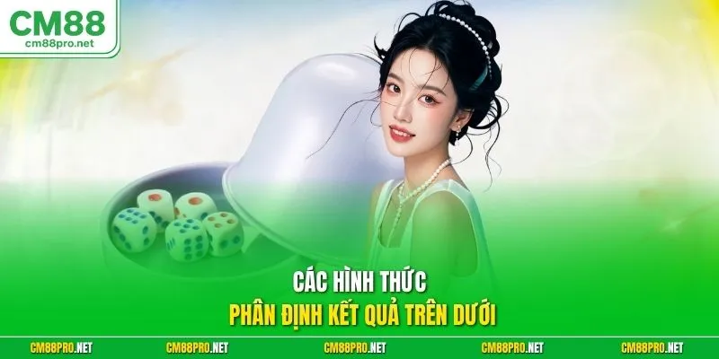 Các hình thức phân định kết quả trên dưới