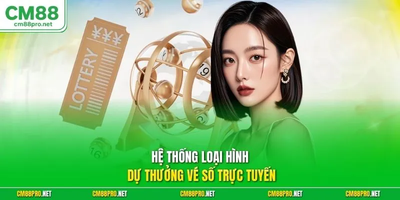 Hệ thống loại hình dự thưởng vé số trực tuyến