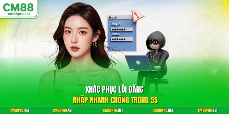 Đăng nhập tài khoản an toàn chỉ trong ba phút